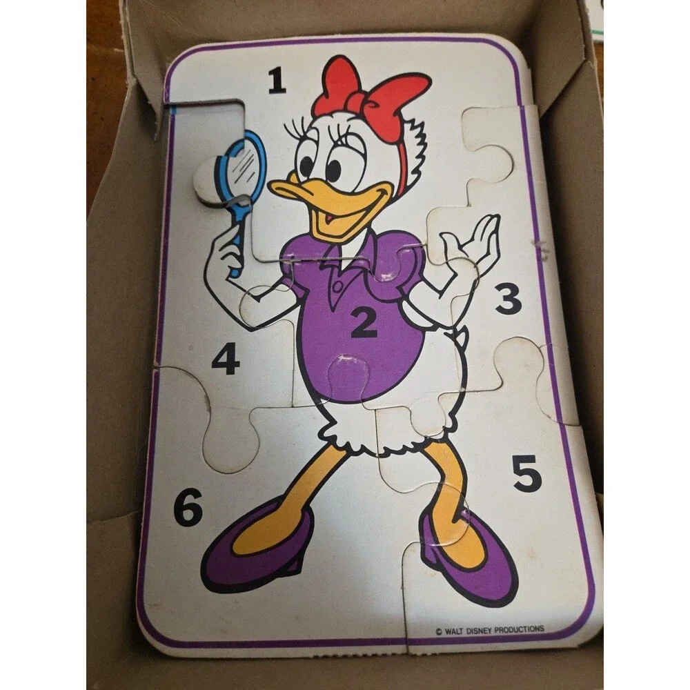 Disney My First Game Pop-O-Matic Puzzle Match Game 1977 Vintage Gabriel